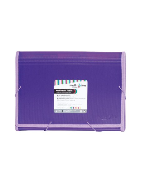 CARP. CLASIF GRAFOPLAS MULTILINE 13DIV PP Fº VIOL